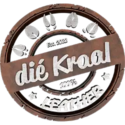 Die Kraal Leathers Logo Design
